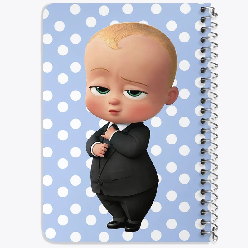 دفتر یادداشت 50 برگ خندالو طرح انیمیشن بچه رئیس The Boss Baby  کد 1372
