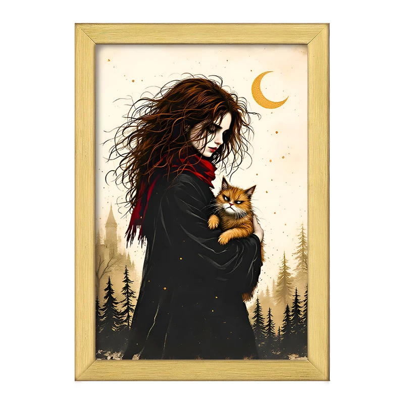 تابلو خندالو طرح هرماینی هری پاتر (Harry Potter) کد F9999