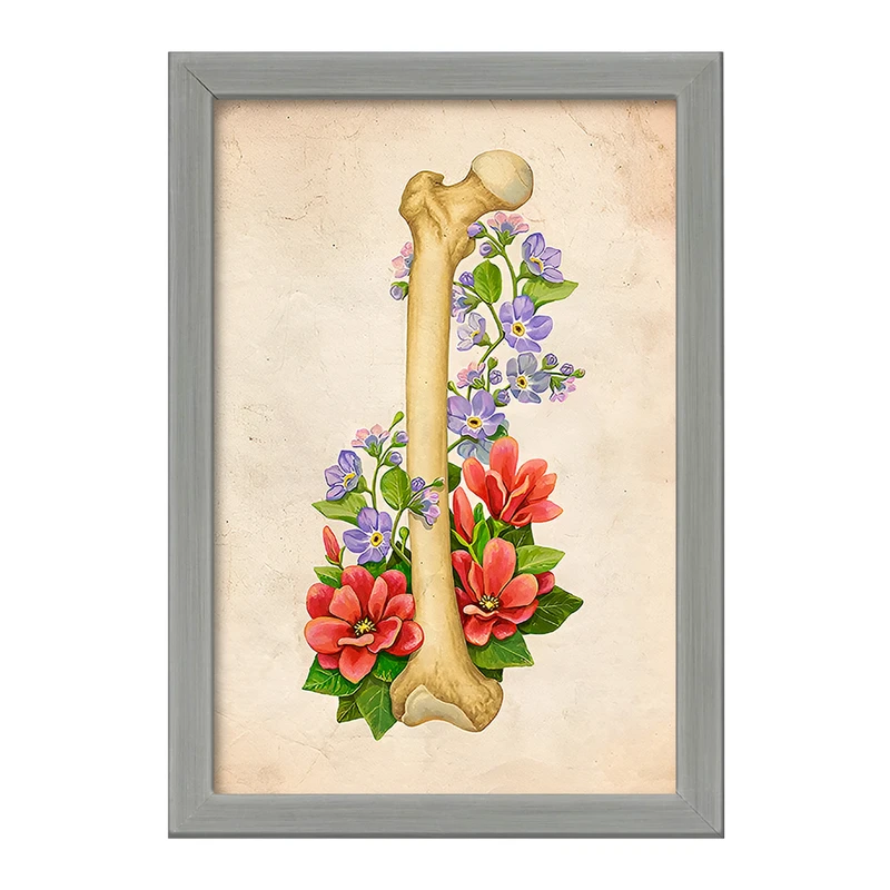 تابلو خندالو طرح استخوان ران (Femur) کد F14004