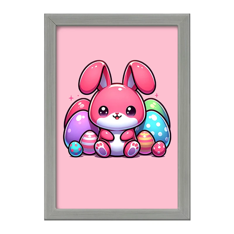 تابلو خندالو طرح خرگوش کیوت کد F7724
