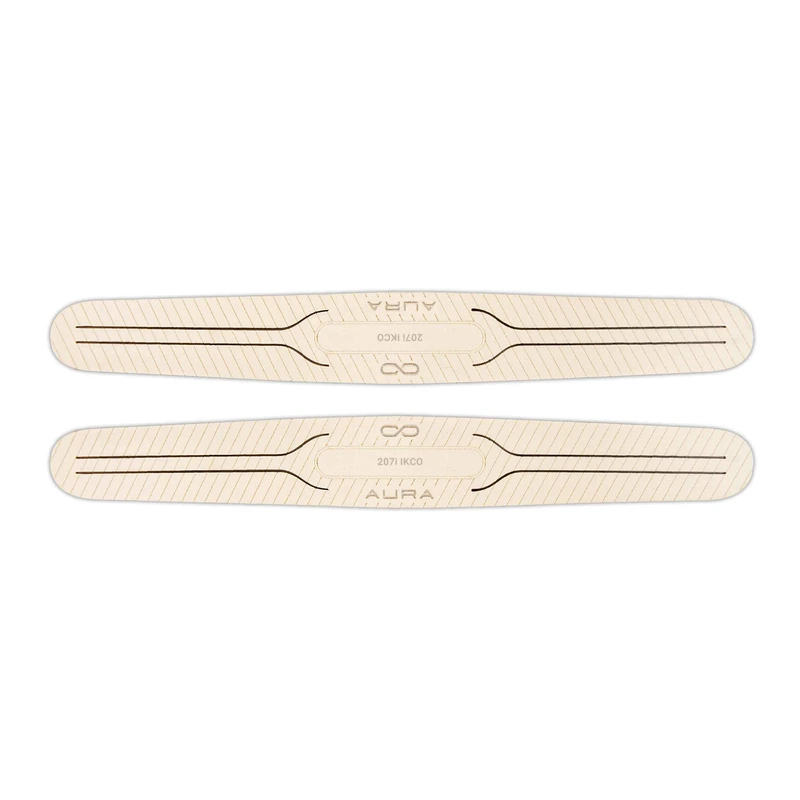 محافظ گوشه سپر خودرو ماهوت مدل AURA-W مناسب برای ایرانخودرو 207I IKCO مجموعه 2 عددی