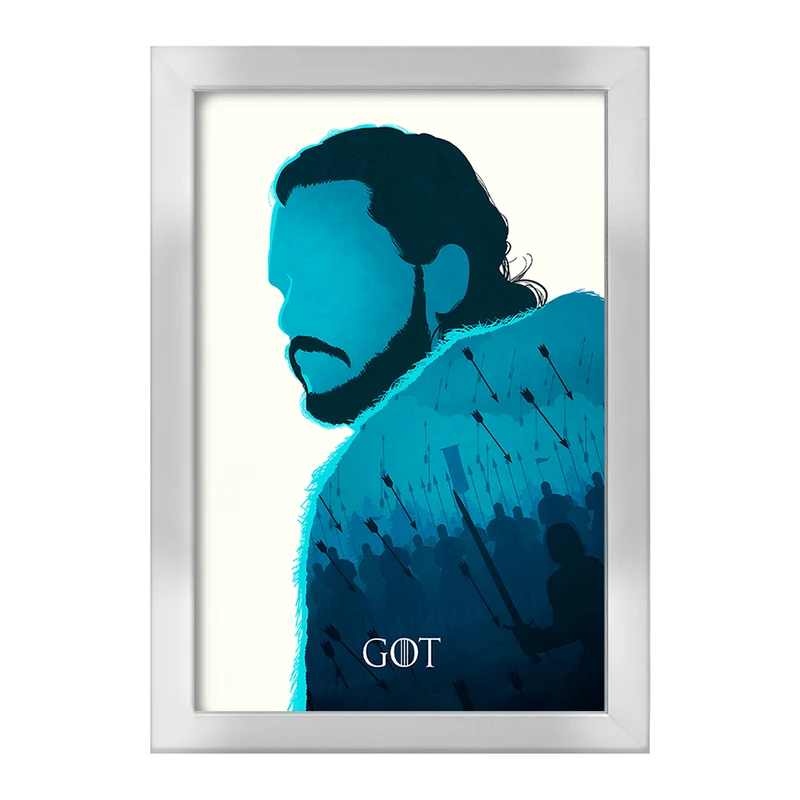تابلو خندالو طرح جان اسنو گیم آف ترونز (Game of Thrones) کد F13757
