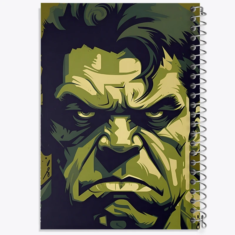 دفتر نقاشی 50 برگ خندالو طرح هالک کد F3963