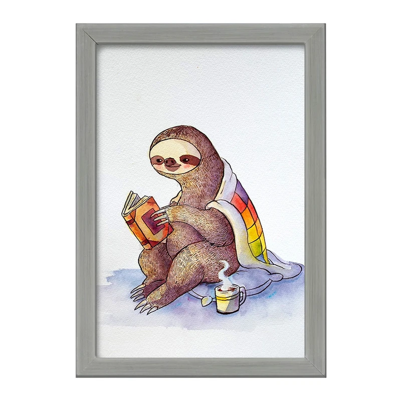 تابلو خندالو طرح تنبل  کد 5190