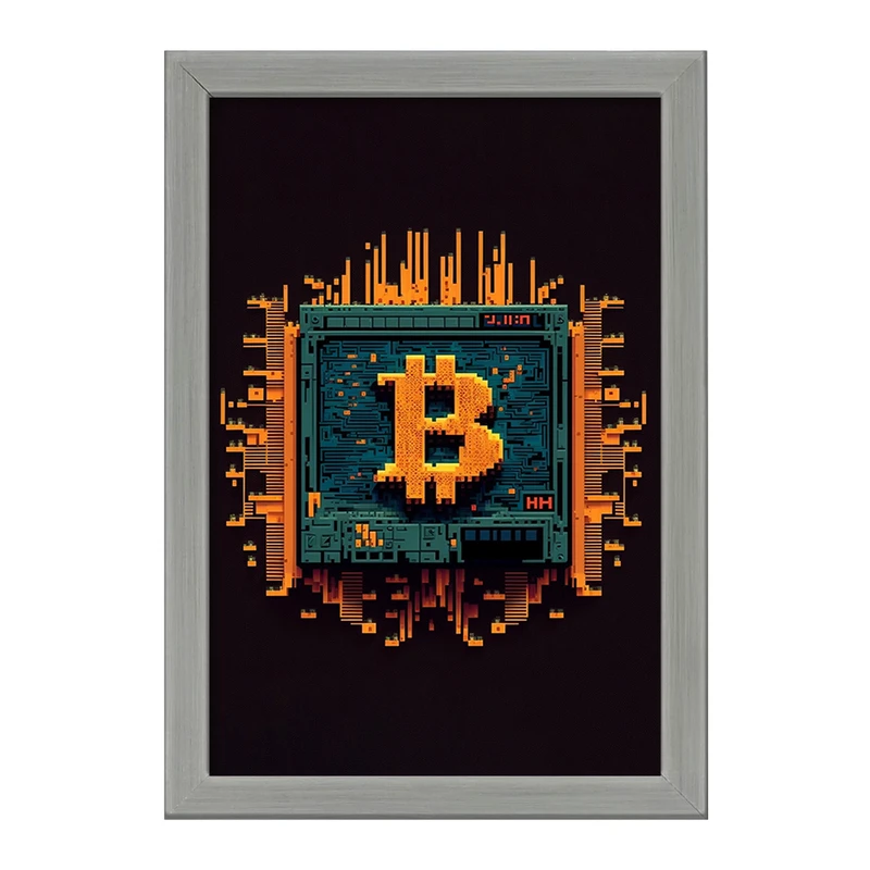 تابلو خندالو طرح بیت کوین (Bitcoin) کد F1616