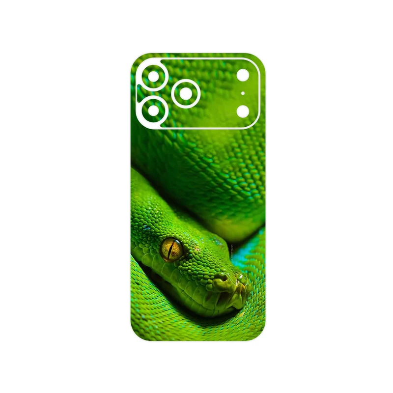 برچسب پوششی ماهوت مدل Snake مناسب برای گوشی موبایل اپل iPhone 17 Pro Max