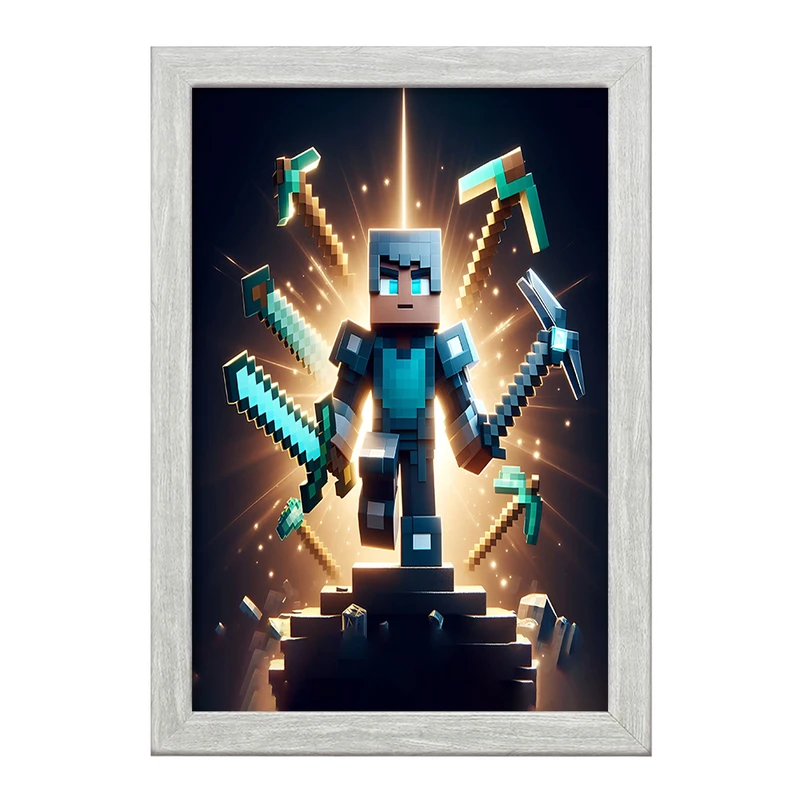 تابلو خندالو طرح ماینکرافت (Minecraft) کد F3544