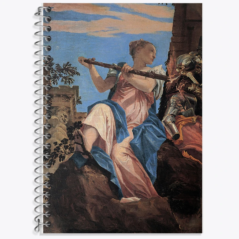 دفتر نت موسیقی 50 برگ خندالو طرح نقاشی صلح اثر پائولو ورونزه کد F12234