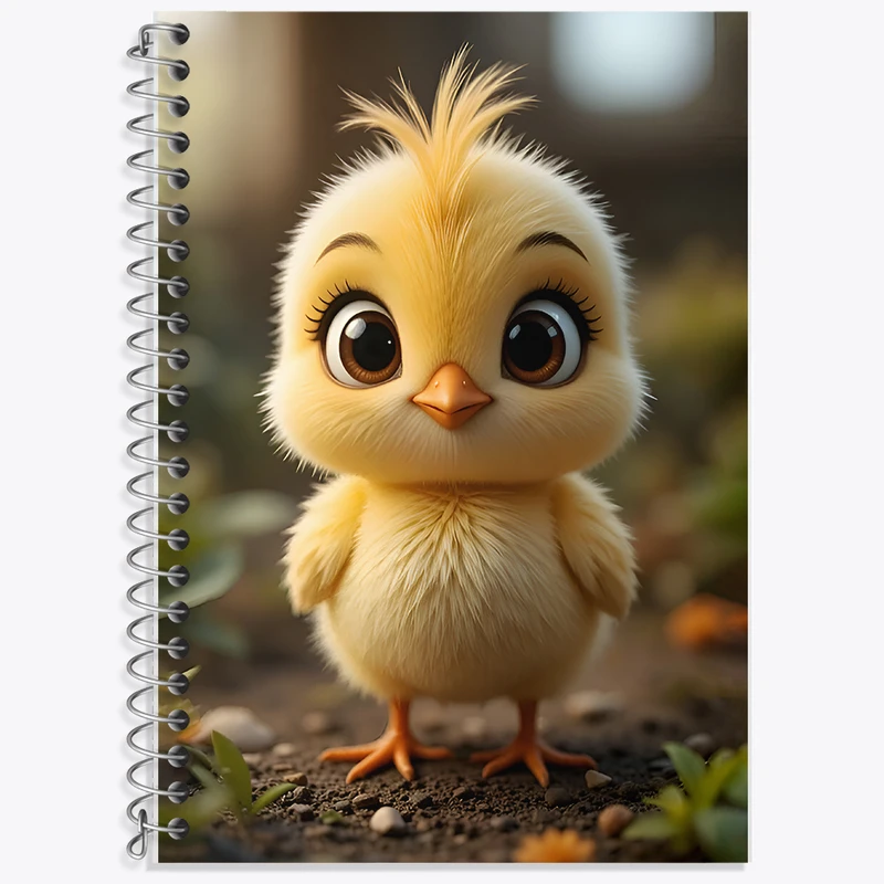 دفتر نت موسیقی 50 برگ خندالو طرح جوجه کد F12072