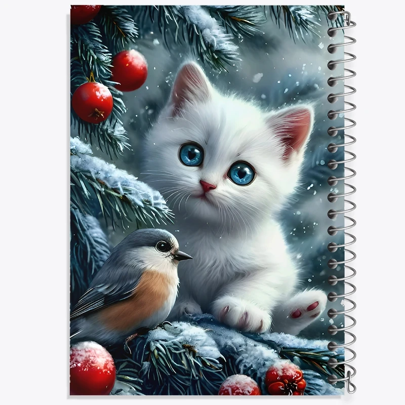 دفتر لیست خرید 50 برگ خندالو طرح گربه بامزه کد F9534