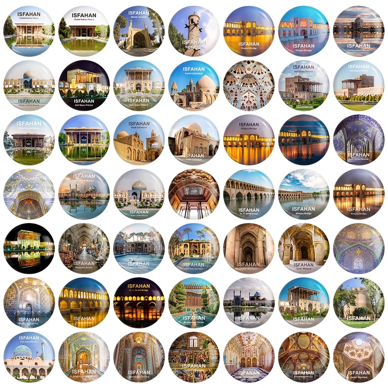 مگنت خندالو مدل اصفهان (Isfahan) کد 179 مجموعه 49 عددی