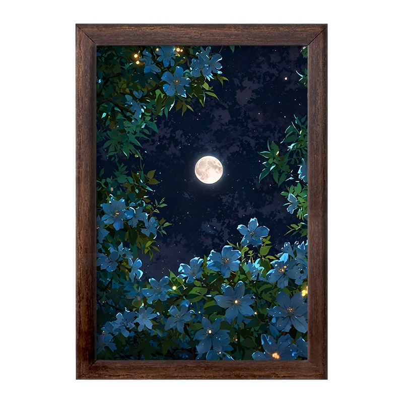 تابلو خندالو طرح ماه (Moon) کد F9177