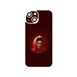 MAHOOT Portrait of an Indian Woman Cover Sticker for Apple iPhone 14