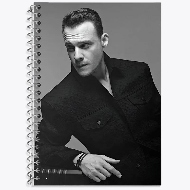 دفتر زبان 50 برگ خندالو مدل دو خط طرح کرم بورسین (Kerem Bürsin) کد F10231