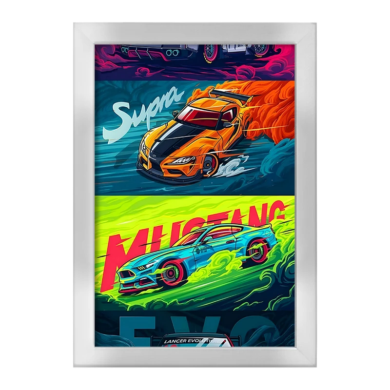 تابلو خندالو طرح تویوتا (Toyota Supra) کد F13739