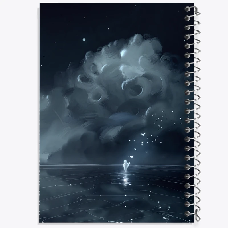 دفتر طراحی 50 برگ خندالو طرح دریا کد F11178