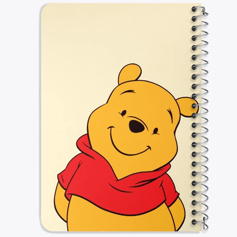 دفتر یادداشت 50 برگ خندالو طرح خرس پو Winnie The Pooh کد 1596