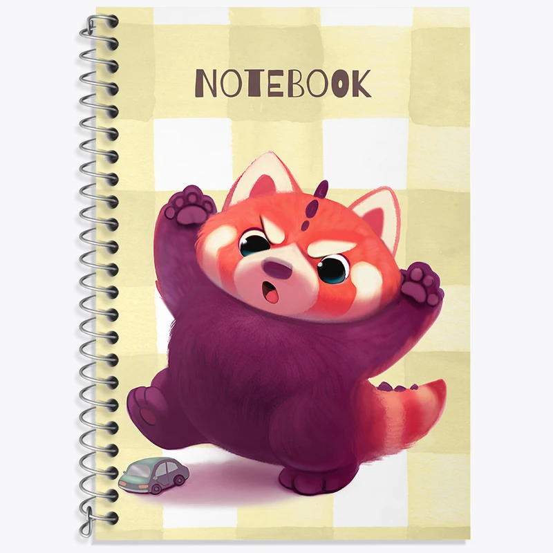 دفتر نت موسیقی 50 برگ خندالو طرح راکون عصبانی کد N6518