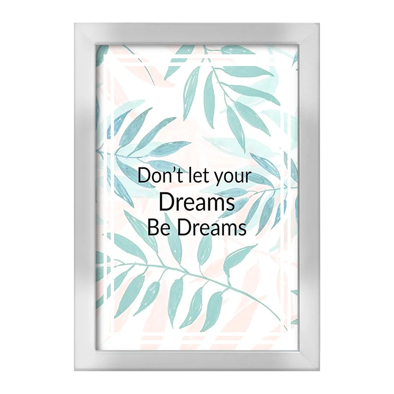تابلو خندالو طرح Don't Dreams Be Dreams کد F11497