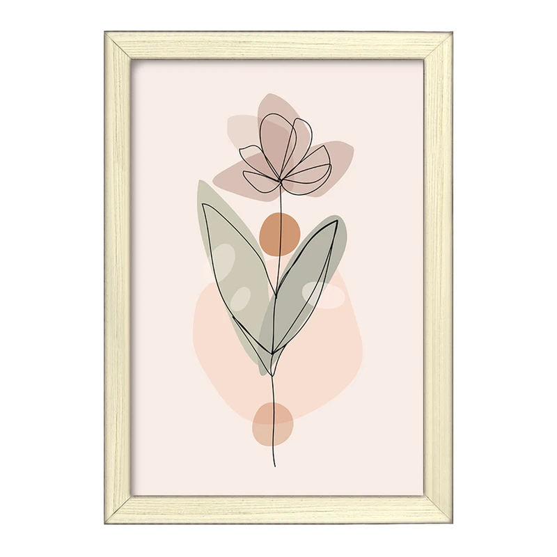 تابلو خندالو طرح دکوراتیو (decorative) کد F1427