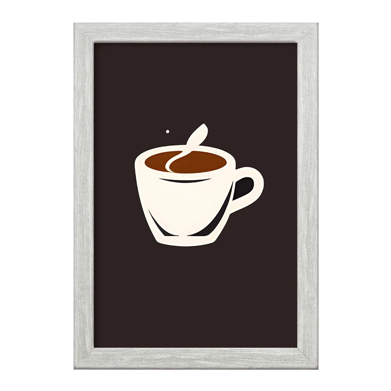 تابلو خندالو طرح قهوه (Coffee) کد F4213