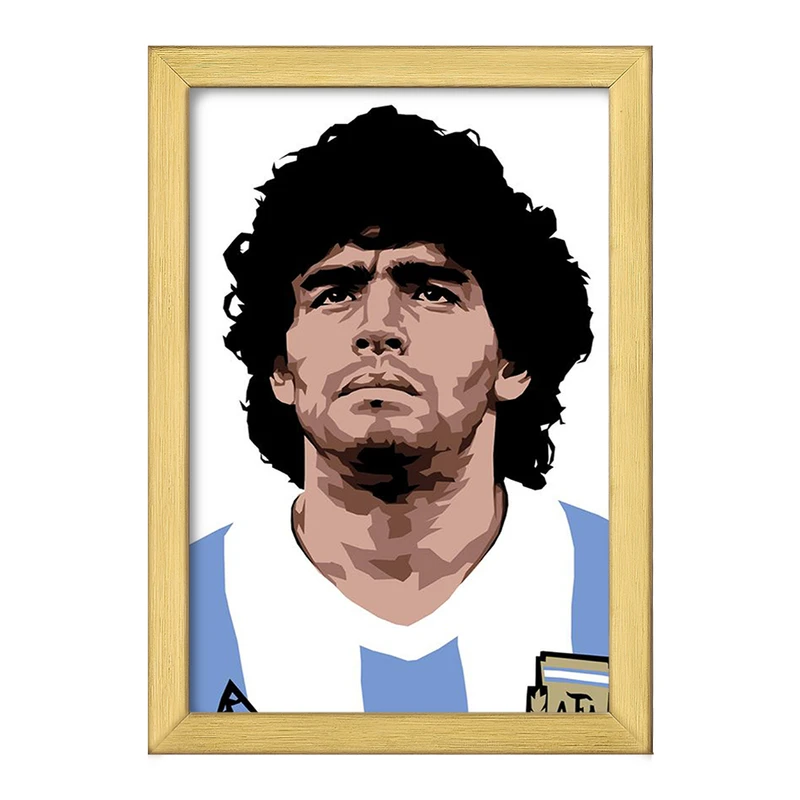 تابلو خندالو طرح مارادونا  کد 2123