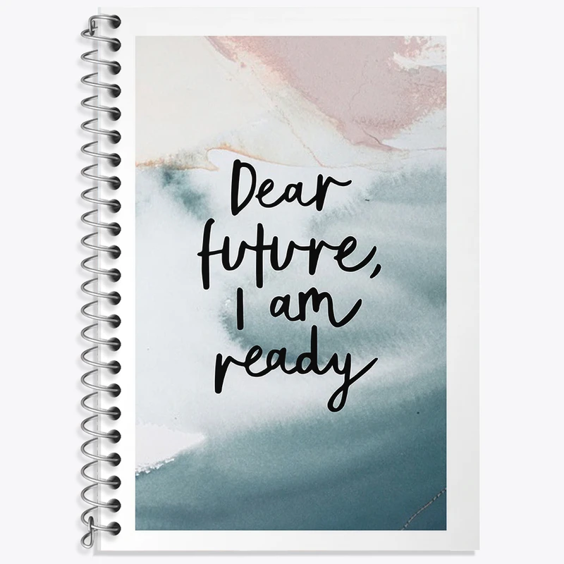 دفتر نت موسیقی 50 برگ خندالو طرح Dear Future I Am Ready کد F11546