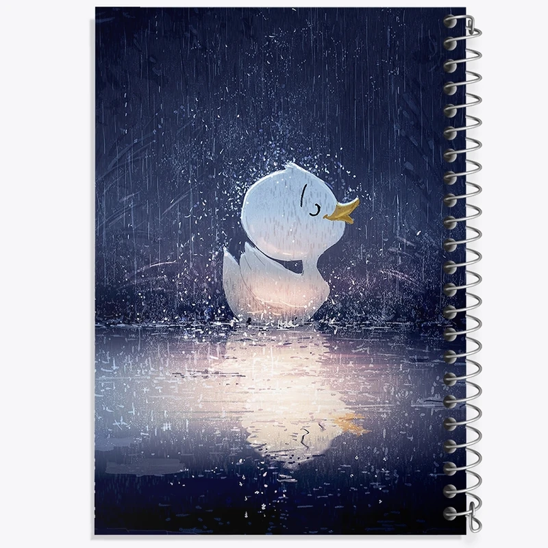 دفتر طراحی 50 برگ خندالو طرح اردک کد F1072