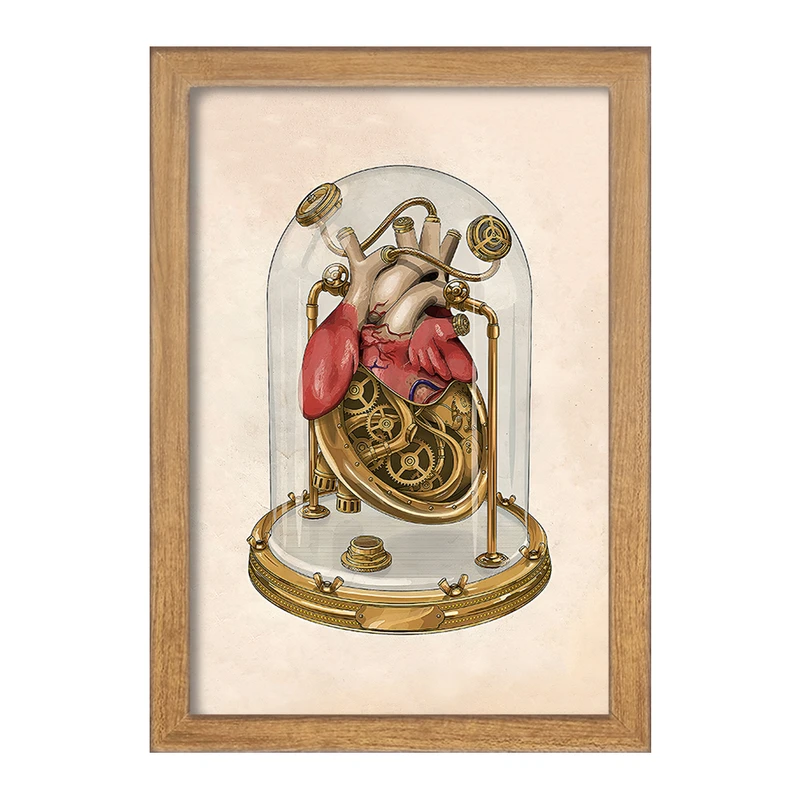 تابلو خندالو طرح قلب (Heart) کد F14031