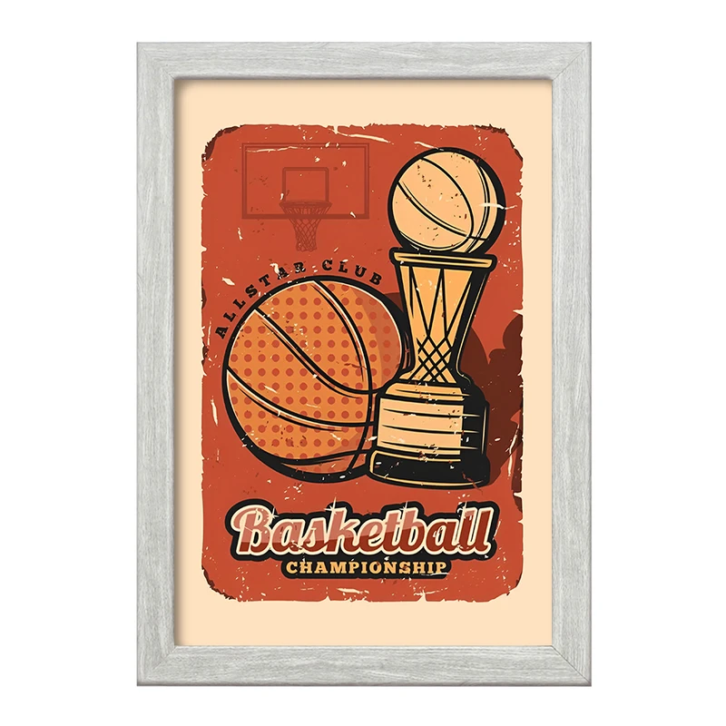 تابلو خندالو طرح بسکتبال (Basketball) کد F14250