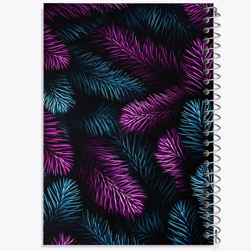 دفتر طراحی 50 برگ خندالو طرح برگ کاج کد N5962