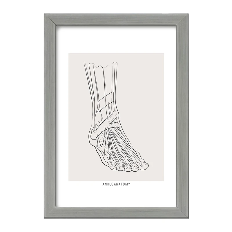 تابلو خندالو طرح آناتومی مچ پا (Ankle Anatomy) کد F13926