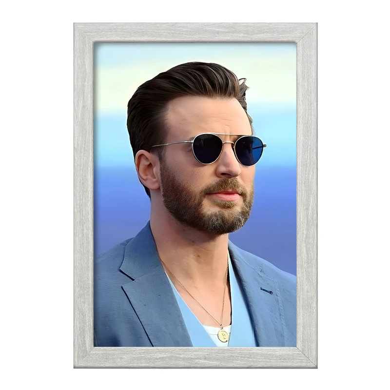 تابلو خندالو طرح کریس ایوانز(Chris Evans) کد F10233