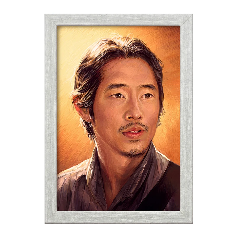 تابلو خندالو طرح گلن مردگان متحرک کد F877