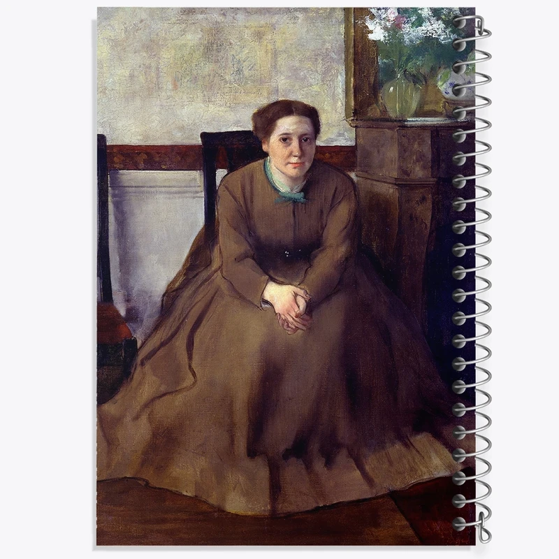 دفتر طراحی 50 برگ خندالو طرح ویکتوریا دوبورگ ادگار دگا کد 37120