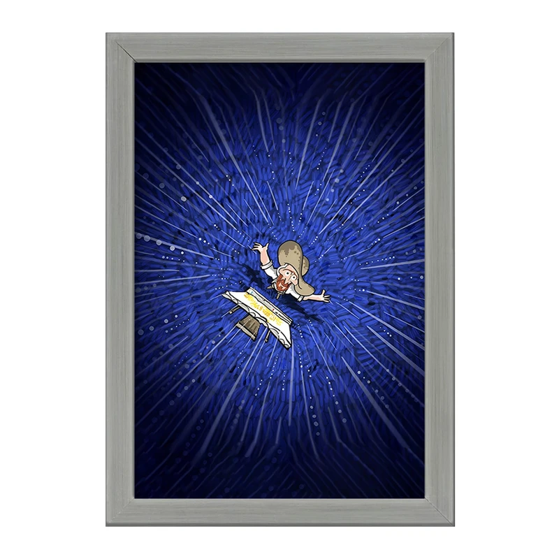 تابلو خندالو طرح ونسان ونگوگ کد F8795