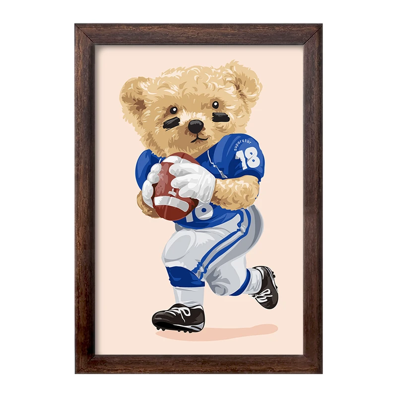 تابلو خندالو طرح تدی Teddy کد 26160