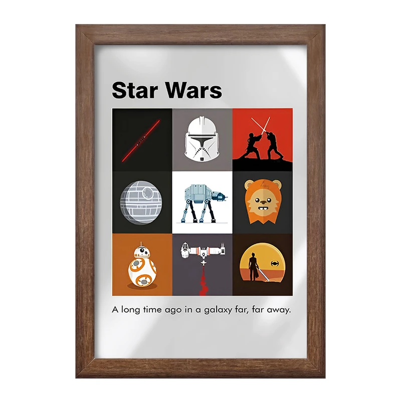 تابلو خندالو طرح جنگ ستارگان (Star Wars) کد F13805