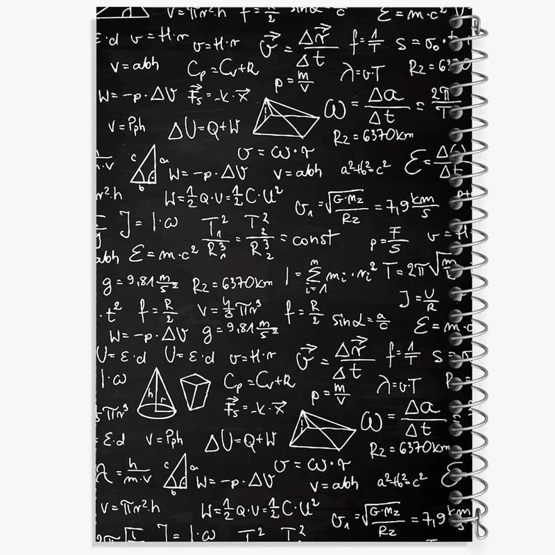 دفتر طراحی 50 برگ خندالو طرح ریاضی کد N322