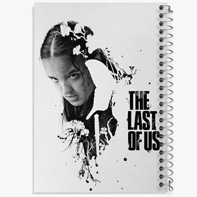 دفتر نقاشی 50 برگ خندالو طرح (The Last Of Us) آخرین بازمانده از ما کد N9306