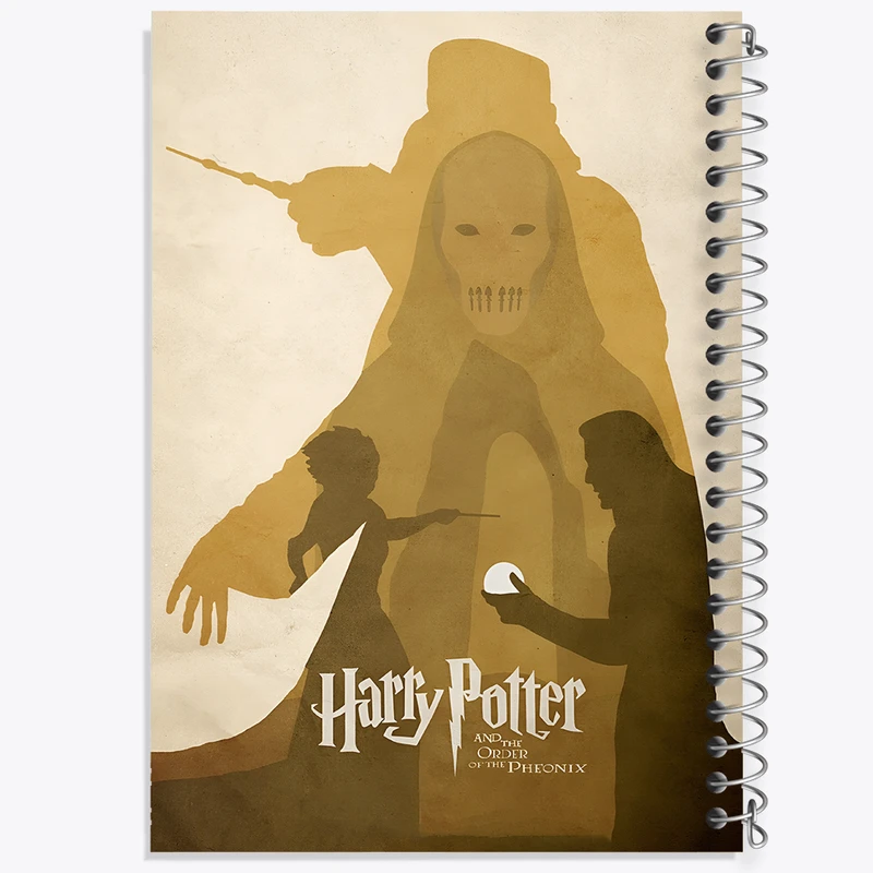 دفتر مشق 50 برگ خندالو طرح هری پاتر (Harry Potter) کد F13728