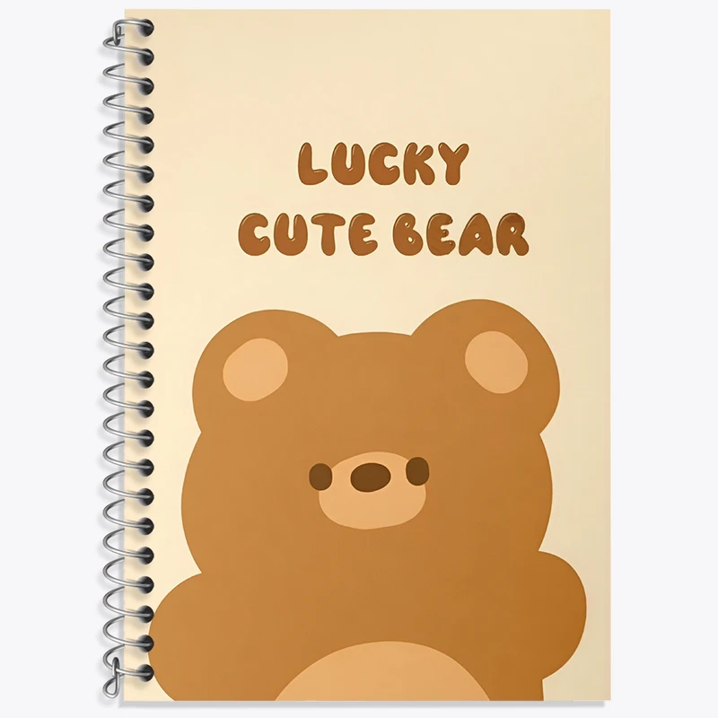 دفتر لغت 50 برگ خندالو طرح خرس بامزه کد N9443