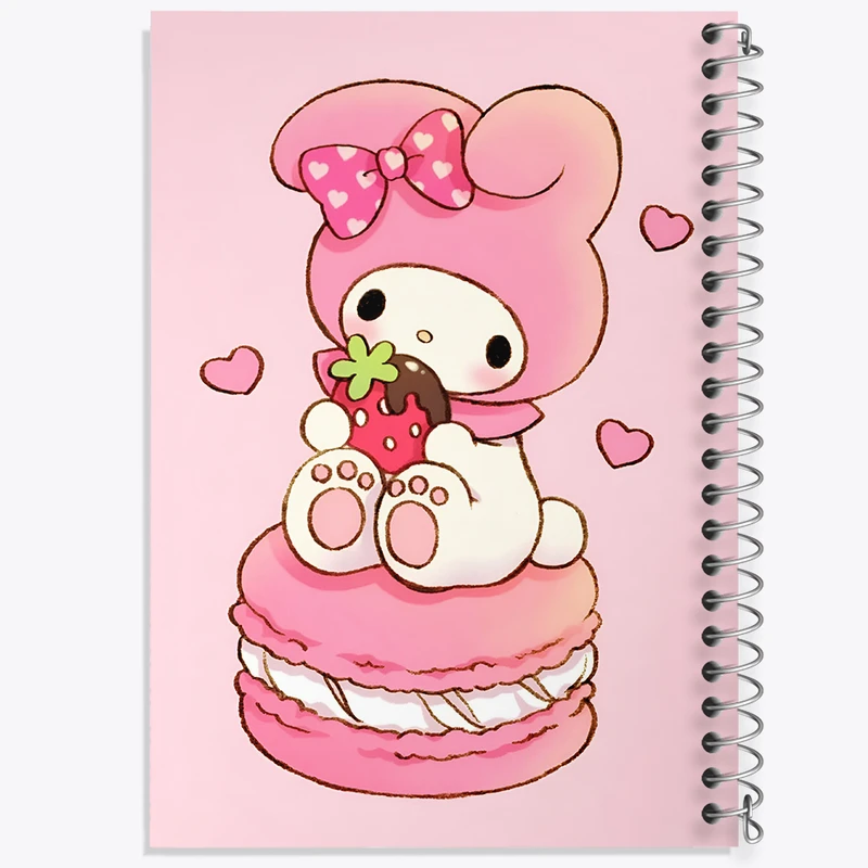 دفتر مشق 100 برگ خندالو طرح مای ملودی (My Melody) کد N9090