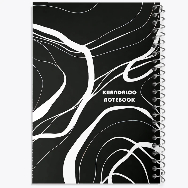 دفتر شطرنجی 50 برگ خندالو طرح مدرن کد N8802