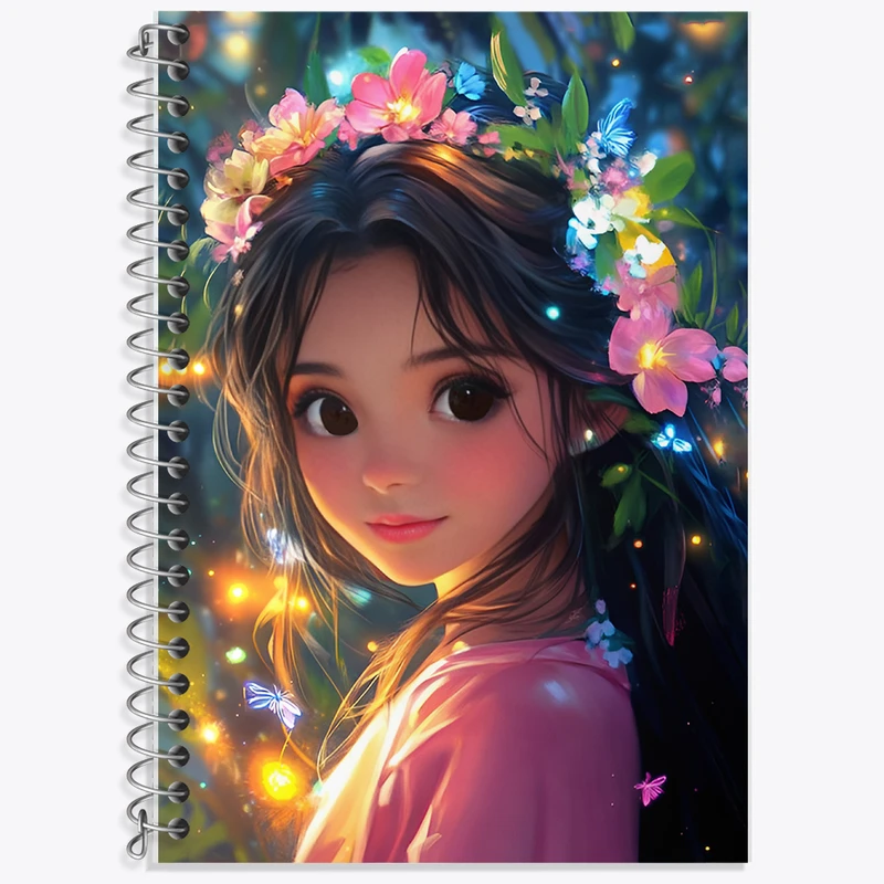 دفتر نت موسیقی 50 برگ خندالو طرح دخترانه کد F12667