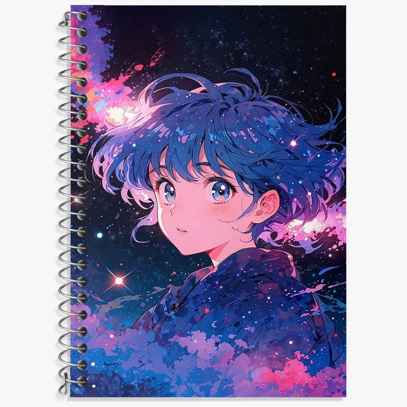 دفتر زبان دوخط 50 برگ خندالو طرح دخترانه کد F2999