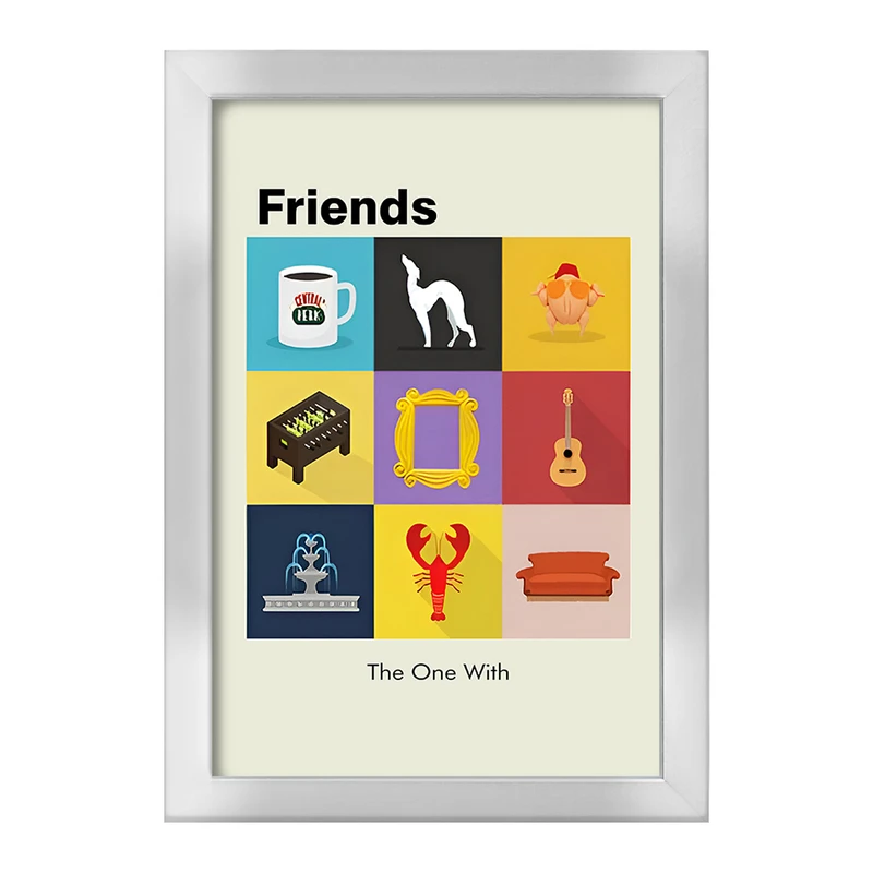 تابلو خندالو طرح فرندز (Friends) کد F13806