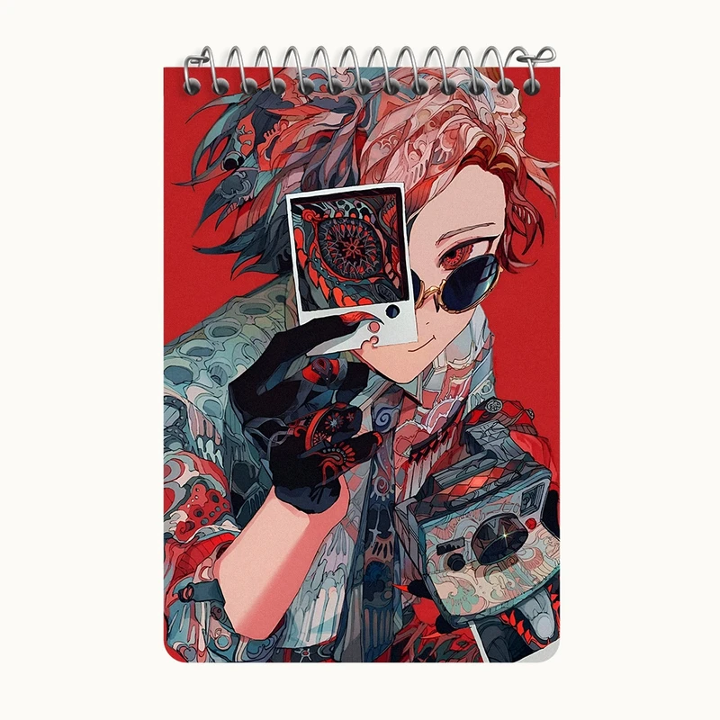 دفتر یادداشت 50 برگ خندالو طرح دخترانه کد F4483