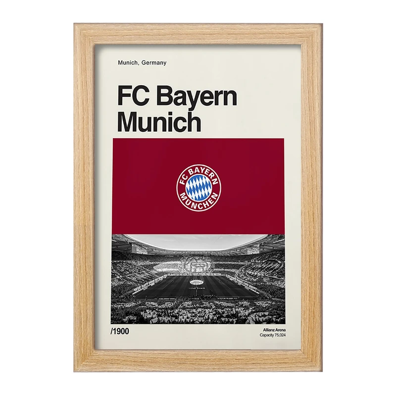 تابلو خندالو طرح بایرن مونیخ (Bayern Munich) کد F13882