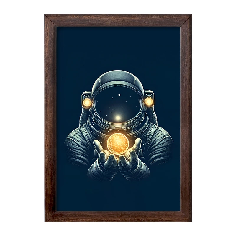 تابلو خندالو طرح فضانورد کد F9285